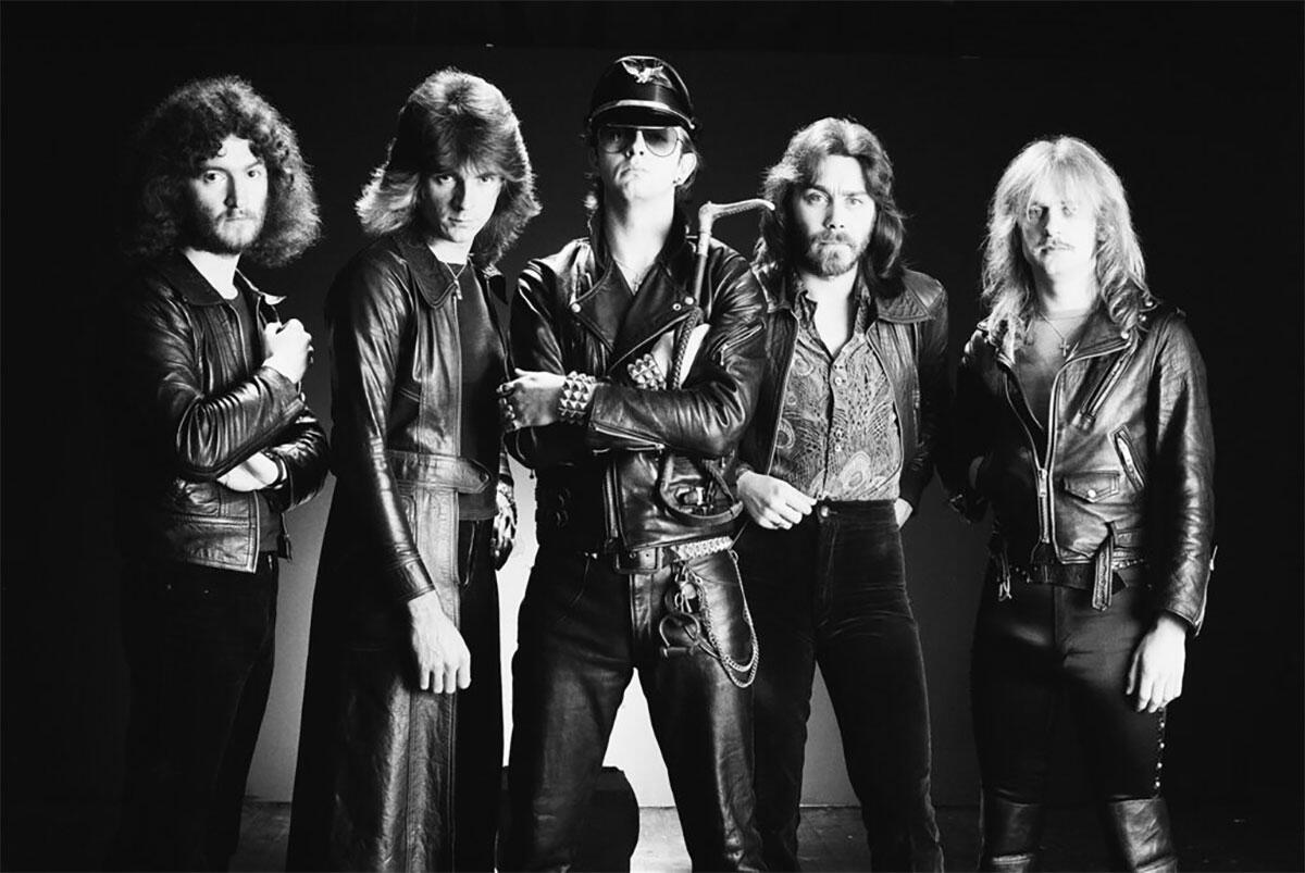 Les Binks (left) - Judas Priest. Stained Class. David Lee Roth (Warner Recordings)