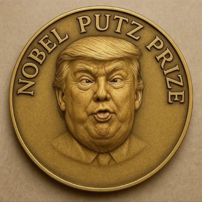 Donald Trump - Nobel Putz Prize. Donald Trump - Nobel Putz Prize.